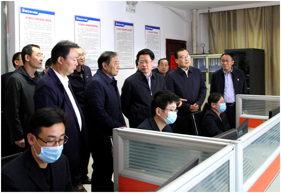 安徽省副省長、市委書記楊光榮來到集團公司調(diào)研安全生產(chǎn)工作